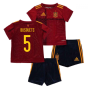 2020-2021 Spain Home Adidas Baby Kit (BUSQUETS 5)