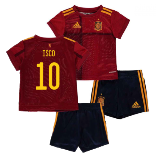 2020-2021 Spain Home Adidas Baby Kit (ISCO 10)