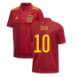 2020-2021 Spain Home Adidas Football Shirt (Kids) (ISCO 10)
