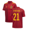 2020-2021 Spain Home Adidas Football Shirt (Kids) (OYARZABAL 21)