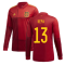2020-2021 Spain Home Adidas Long Sleeve Shirt (KEPA 13)