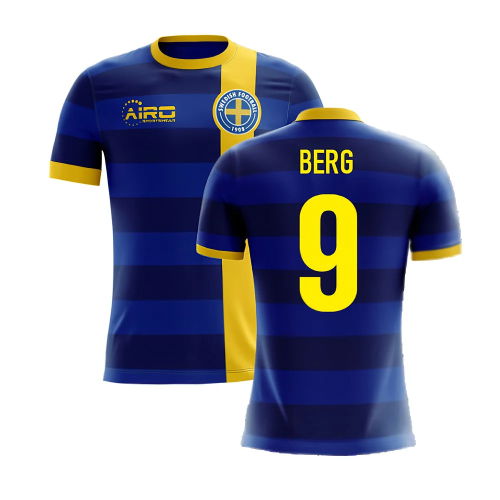 2025-2026 Sweden Airo Concept Away Shirt (Berg 9)