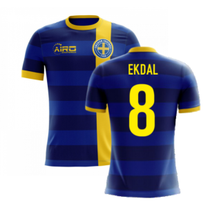 2023-2024 Sweden Airo Concept Away Shirt (Ekdal 8) - Kids