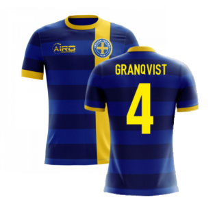 2023-2024 Sweden Airo Concept Away Shirt (Granqvist 4)