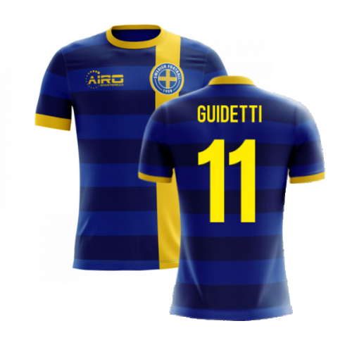 2025-2026 Sweden Airo Concept Away Shirt (Guidetti 11) - Kids