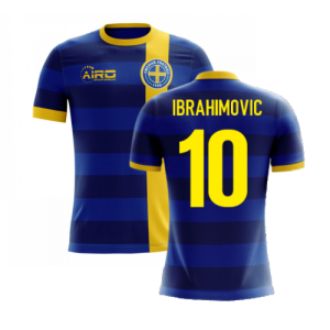 2023-2024 Sweden Airo Concept Away Shirt (Ibrahimovic 10) - Kids