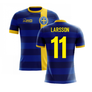 2023-2024 Sweden Airo Concept Away Shirt (Larsson 11) - Kids