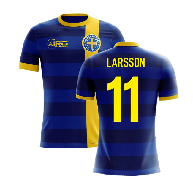 2025-2026 Sweden Airo Concept Away Shirt (Larsson 11)