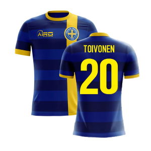 2025-2026 Sweden Airo Concept Away Shirt (Toivonen 20)