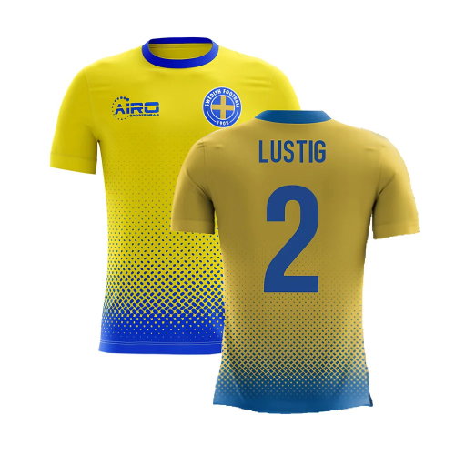 2025-2026 Sweden Airo Concept Home Shirt (Lustig 2)