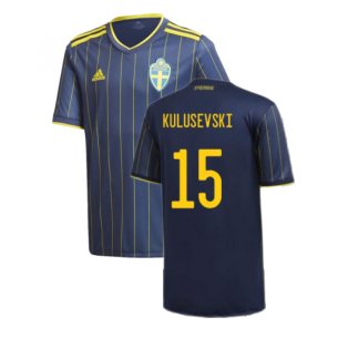 2020-2021 Sweden Away Shirt (Kids) (KULUSEVSKI 15)