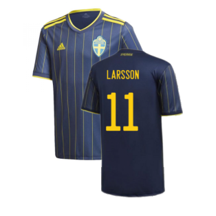 2020-2021 Sweden Away Shirt (Kids) (LARSSON 11)