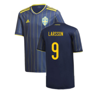 2020-2021 Sweden Away Shirt (Kids) (LARSSON 9)