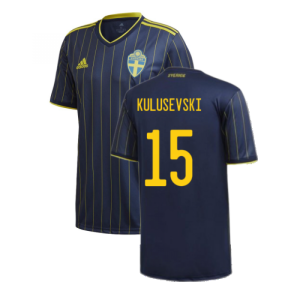 2020-2021 Sweden Away Shirt (KULUSEVSKI 15)