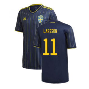 2020-2021 Sweden Away Shirt (LARSSON 11)