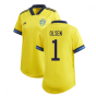 2020-2021 Sweden Home Adidas Womens Shirt (OLSEN 1)
