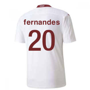 2020-2021 Switzerland Away Puma Football Shirt (FERNANDES 20)