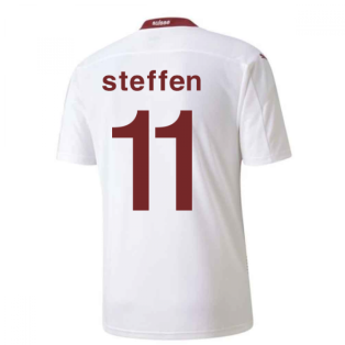 2020-2021 Switzerland Away Puma Football Shirt (STEFFEN 11)