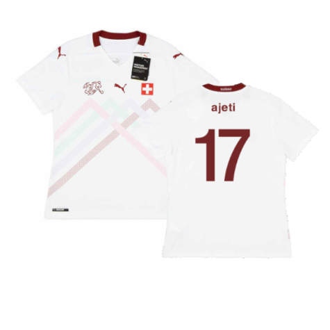 2020-2021 Switzerland Away Shirt (Womens) (AJETI 17)