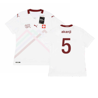 2020-2021 Switzerland Away Shirt (Womens) (AKANJI 5)