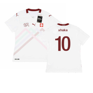 2020-2021 Switzerland Away Shirt (Womens) (XHAKA 10)