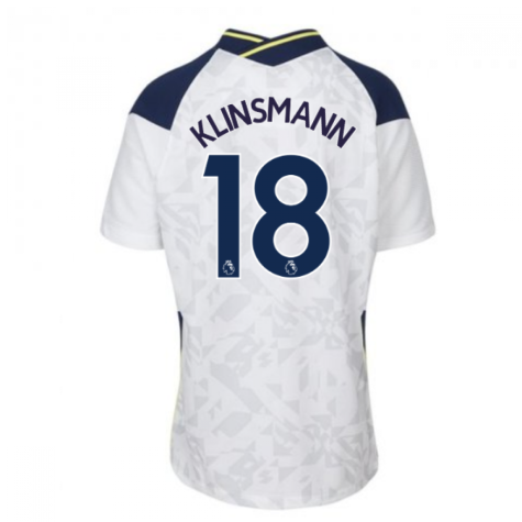 2020-2021 Tottenham Home Nike Football Shirt (Kids) (KLINSMANN 18)