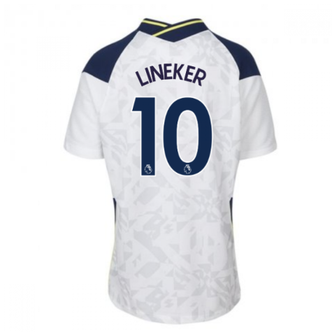 2020-2021 Tottenham Home Nike Football Shirt (Kids) (LINEKER 10)