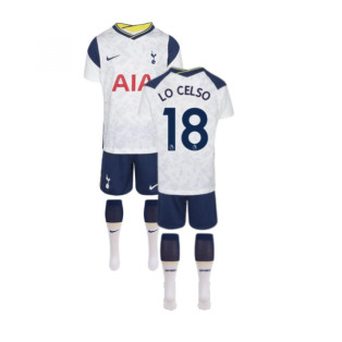 2020-2021 Tottenham Home Nike Little Boys Mini Kit (LO CELSO 18)