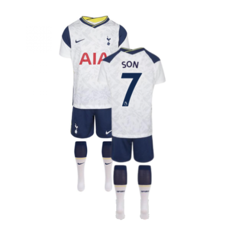 2020-2021 Tottenham Home Nike Little Boys Mini Kit (SON 7)