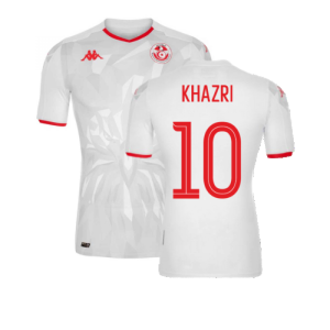 2020-2021 Tunisia Home Shirt (KHAZRI 10)