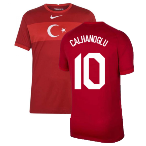 2020-2021 Turkey Away Nike Football Shirt (CALHANOGLU 10)
