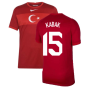 2020-2021 Turkey Away Nike Football Shirt (KABAK 15)