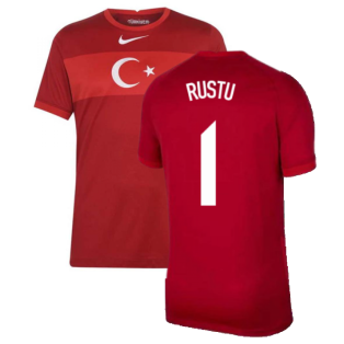 2020-2021 Turkey Away Nike Football Shirt (RUSTU 1)