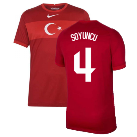 2020-2021 Turkey Away Nike Football Shirt (SOYUNCU 4)