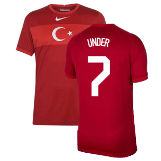 2020-2021 Turkey Away Nike Football Shirt (UNDER 7)