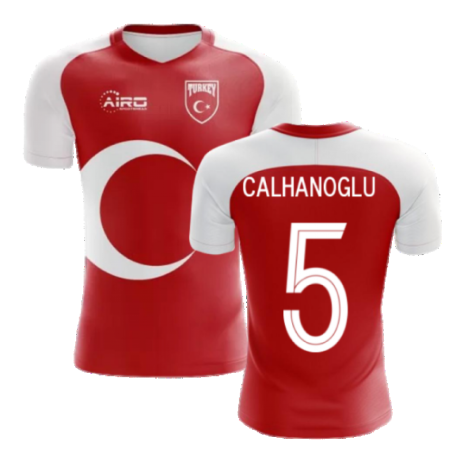 2023-2024 Turkey Home Concept Football Shirt (Calhanoglu 5)