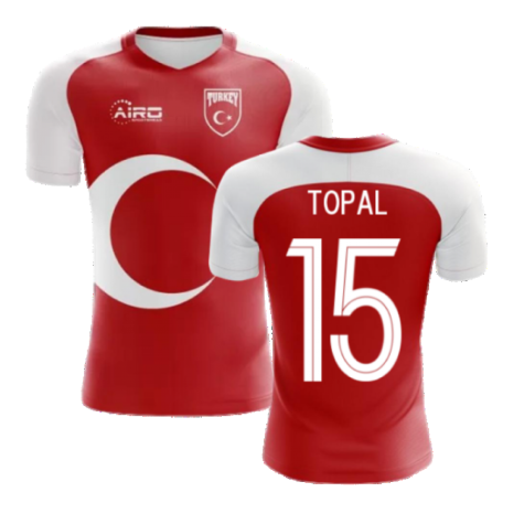 2023-2024 Turkey Home Concept Football Shirt (Topal 15) - Kids