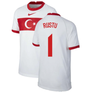 2020-2021 Turkey Home Nike Football Shirt (Kids) (RUSTU 1)