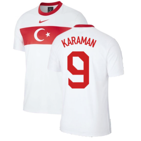 2020-2021 Turkey Supporters Home Shirt (KARAMAN 9)