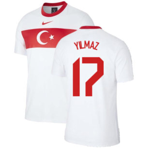 2020-2021 Turkey Supporters Home Shirt (YILMAZ 17)