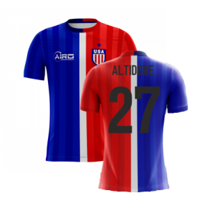 2023-2024 USA Airo Concept Away Shirt (Altidore 27) - Kids
