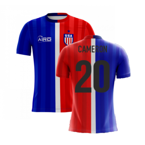 2023-2024 USA Airo Concept Away Shirt (Cameron 20) - Kids