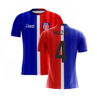 2023-2024 USA Airo Concept Away Shirt (Miazga 4) - Kids