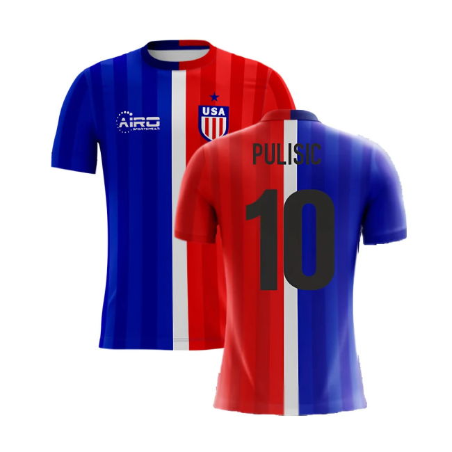 2025-2026 USA Airo Concept Away Shirt (Pulisic 10) - Kids