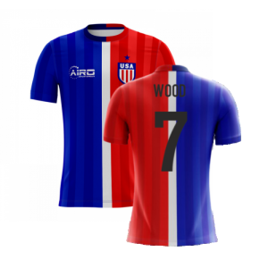 2023-2024 USA Airo Concept Away Shirt (Wood 7) - Kids