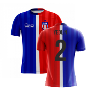 2023-2024 USA Airo Concept Away Shirt (Yedlin 2) - Kids