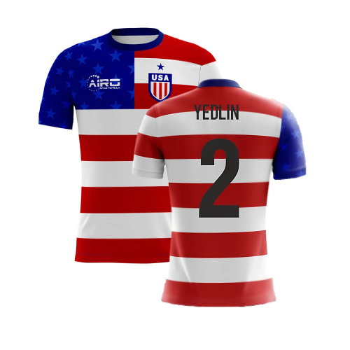 2025-2026 USA Airo Concept Home Shirt (Yedlin 2) - Kids