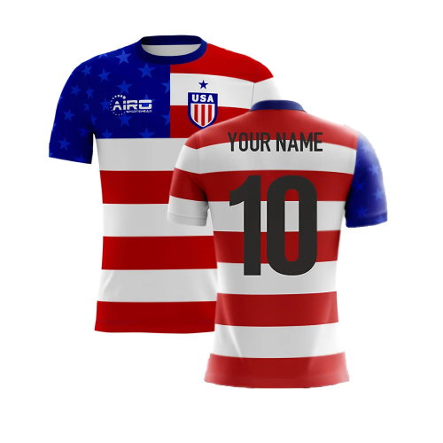 2025-2026 USA Airo Concept Home Shirt (Your Name)