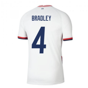 2020-2021 USA Home Football Shirt (BRADLEY 4)