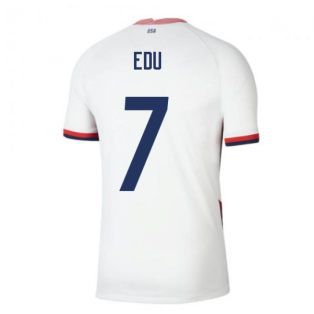 2020-2021 USA Home Football Shirt (EDU 7)